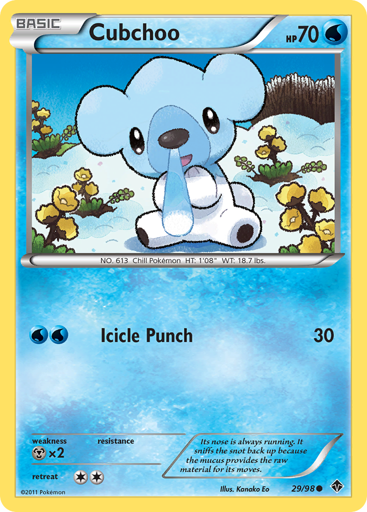 Cubchoo (29/98) [Black & White: Emerging Powers] | Jack's On Queen