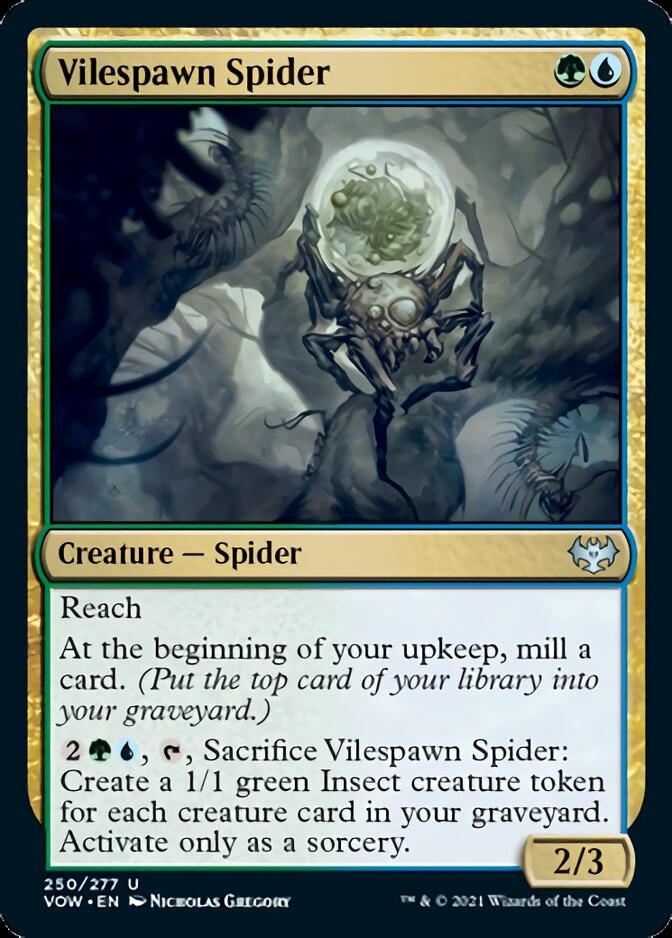 Vilespawn Spider [Innistrad: Crimson Vow] | Jack's On Queen