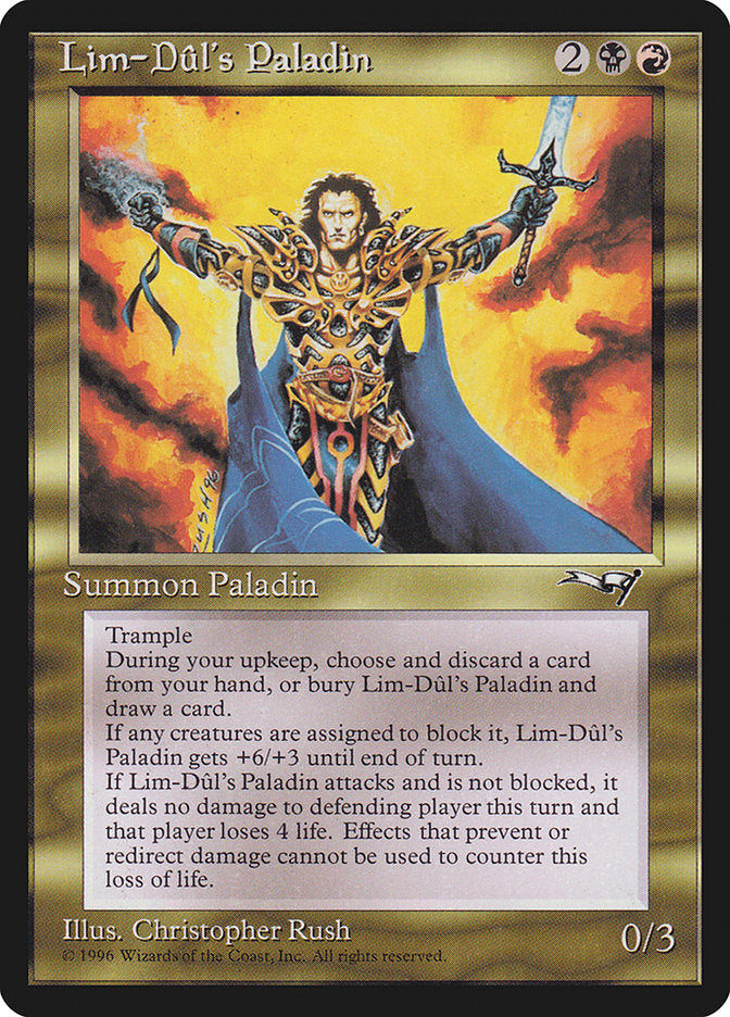 Lim-Dûl's Paladin [Alliances] | Jack's On Queen