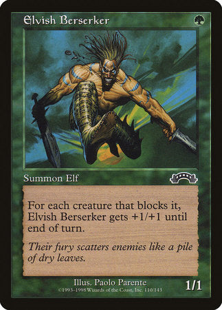 Elvish Berserker [Exodus] | Jack's On Queen