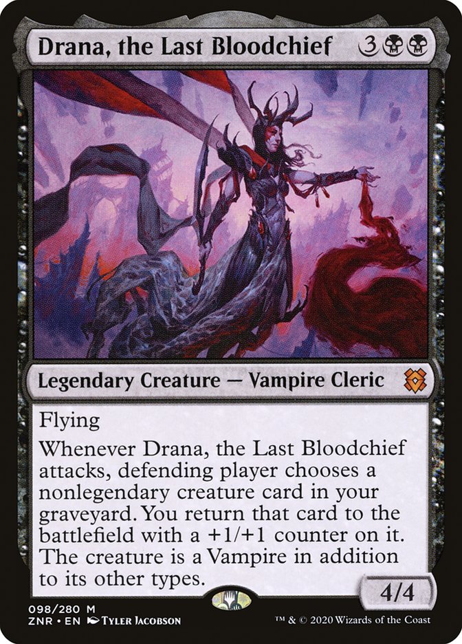 Drana, the Last Bloodchief [Zendikar Rising] | Jack's On Queen