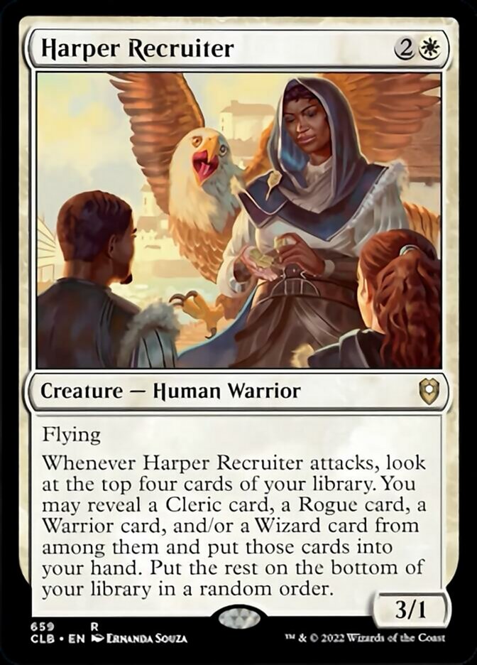 Harper Recruiter [Commander Legends: Battle for Baldur's Gate] | Jack's On Queen