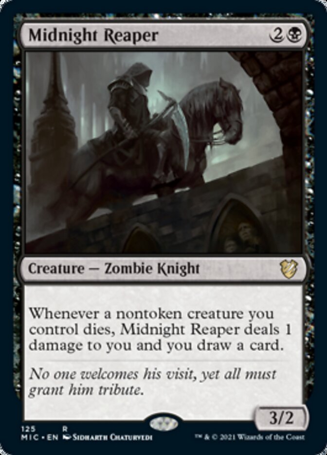 Midnight Reaper [Innistrad: Midnight Hunt Commander] | Jack's On Queen