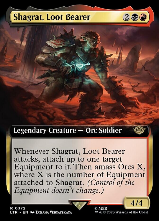 Shagrat, Loot Bearer (Extended Art) [The Lord of the Rings: Tales of Middle-Earth] | Jack's On Queen