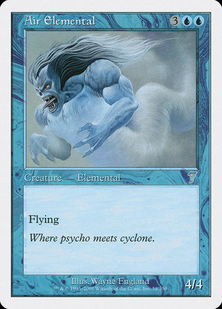 Air Elemental [Seventh Edition] | Jack's On Queen