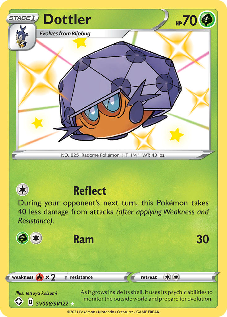 Dottler (SV008/SV122) [Sword & Shield: Shining Fates] | Jack's On Queen