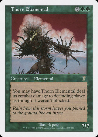 Thorn Elemental [Seventh Edition] | Jack's On Queen