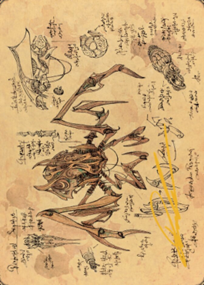 Scrap Trawler Art Card (Gold-Stamped Signature) [The Brothers' War Art Series] | Jack's On Queen