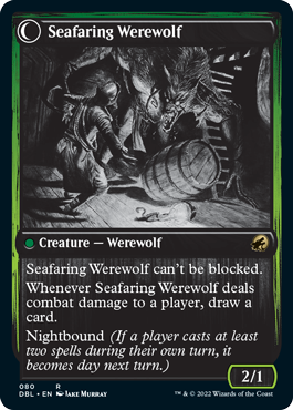 Suspicious Stowaway // Seafaring Werewolf [Innistrad: Double Feature] | Jack's On Queen