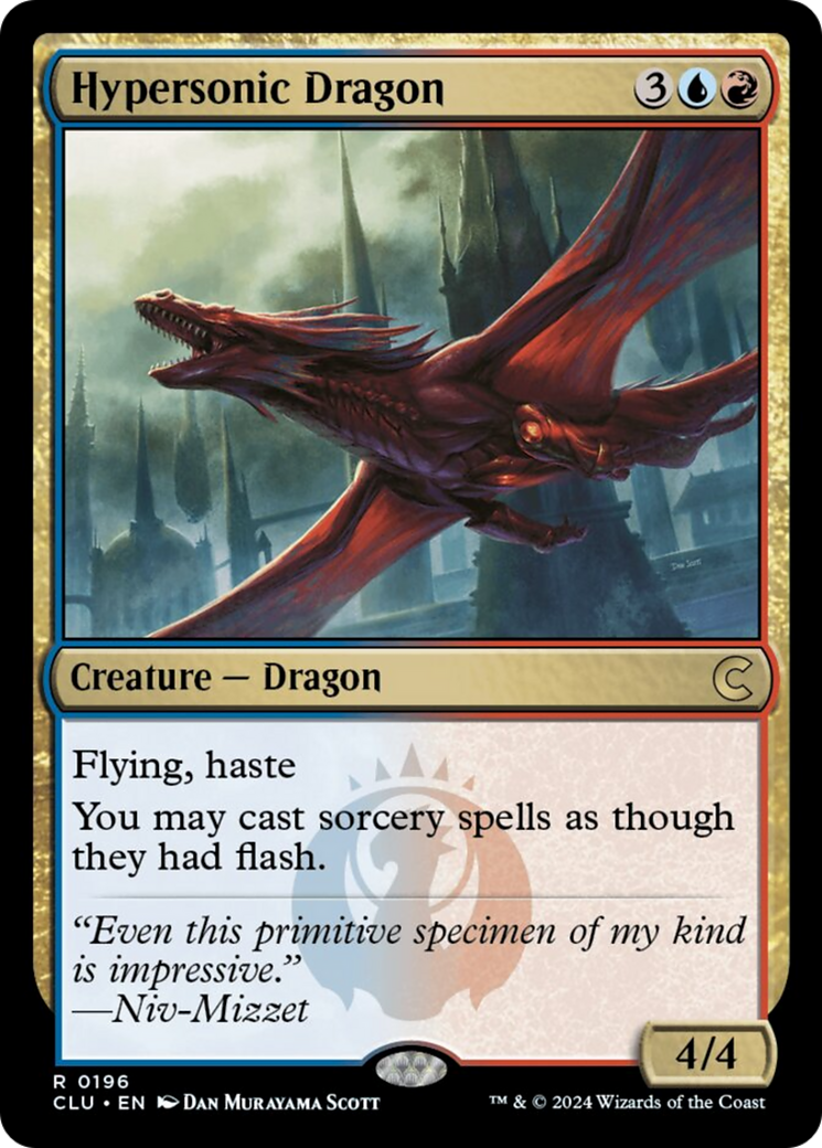 Hypersonic Dragon [Ravnica: Clue Edition] | Jack's On Queen