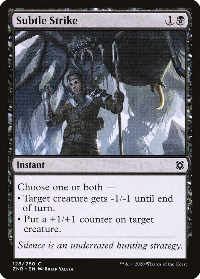 Subtle Strike [Zendikar Rising] | Jack's On Queen