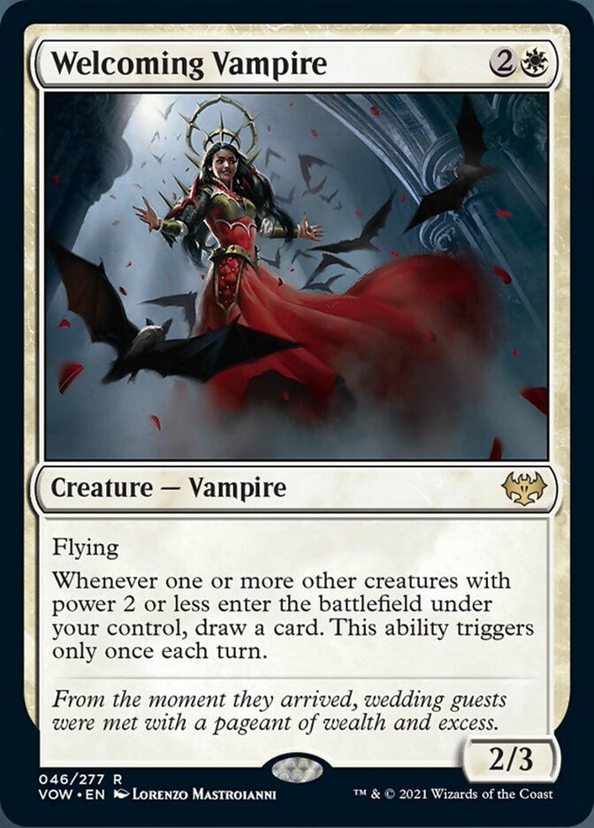 Welcoming Vampire [Innistrad: Crimson Vow] | Jack's On Queen