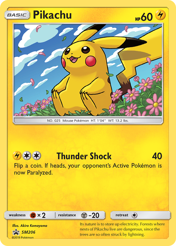 Pikachu (SM206) [Sun & Moon: Black Star Promos] | Jack's On Queen