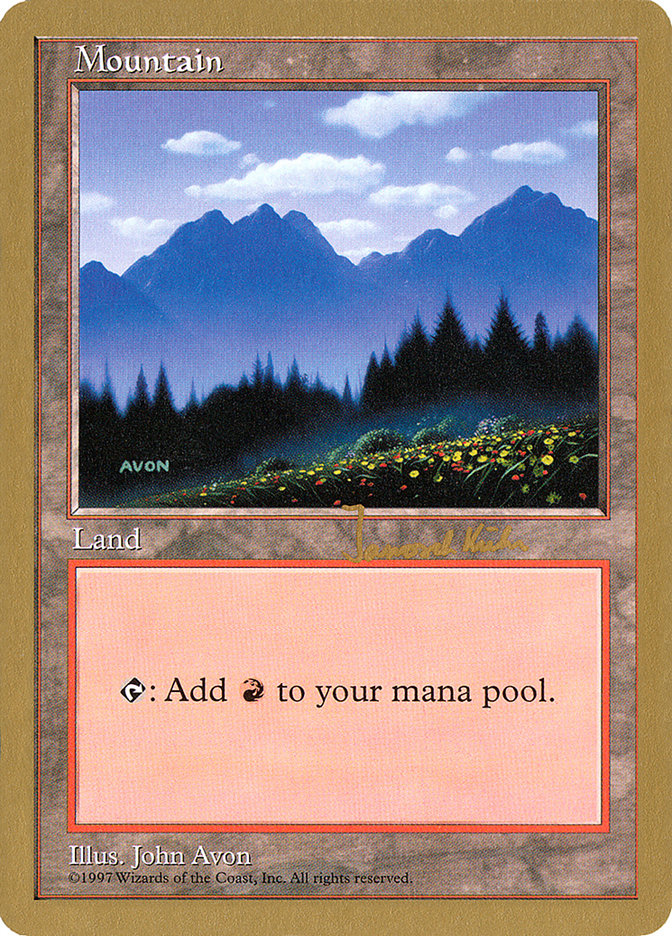 Mountain (jk445) (Janosch Kuhn) [World Championship Decks 1997] | Jack's On Queen