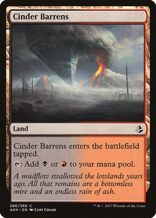 Cinder Barrens [Amonkhet] | Jack's On Queen