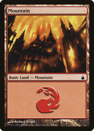 Mountain (302) [Ravnica: City of Guilds] | Jack's On Queen