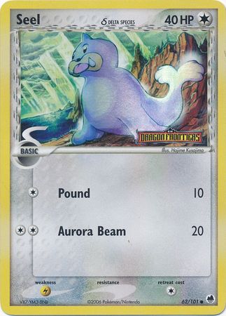 Seel (62/101) (Delta Species) (Stamped) [EX: Dragon Frontiers] | Jack's On Queen