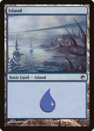 Island (237) [Scars of Mirrodin] | Jack's On Queen