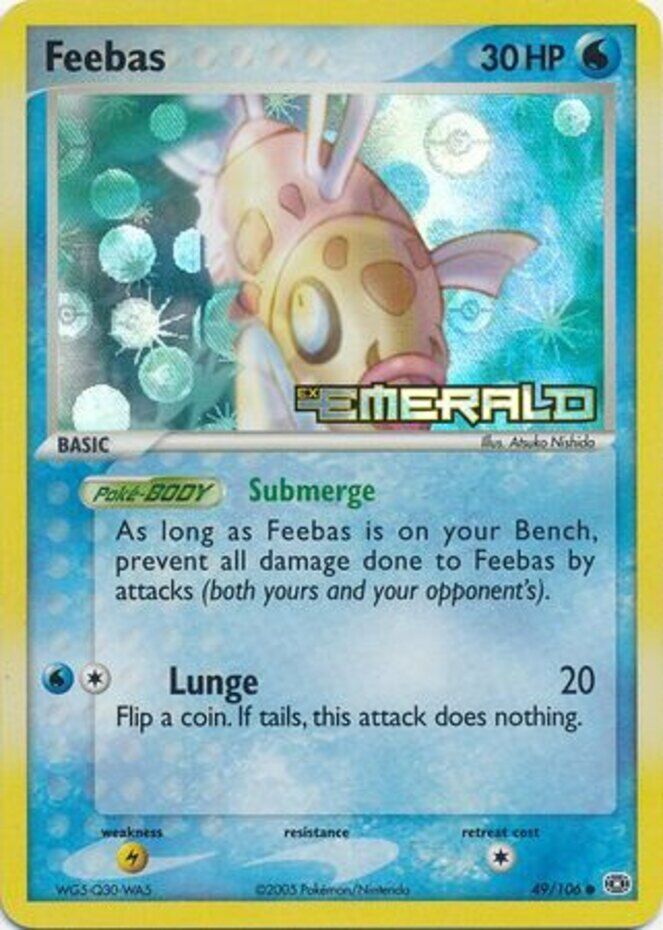 Feebas (49/106) (Stamped) [EX: Emerald] | Jack's On Queen