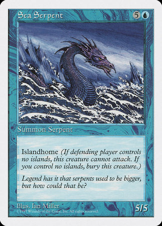 Sea Serpent [Fifth Edition] | Jack's On Queen