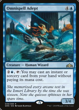 Omnispell Adept [Guilds of Ravnica] | Jack's On Queen