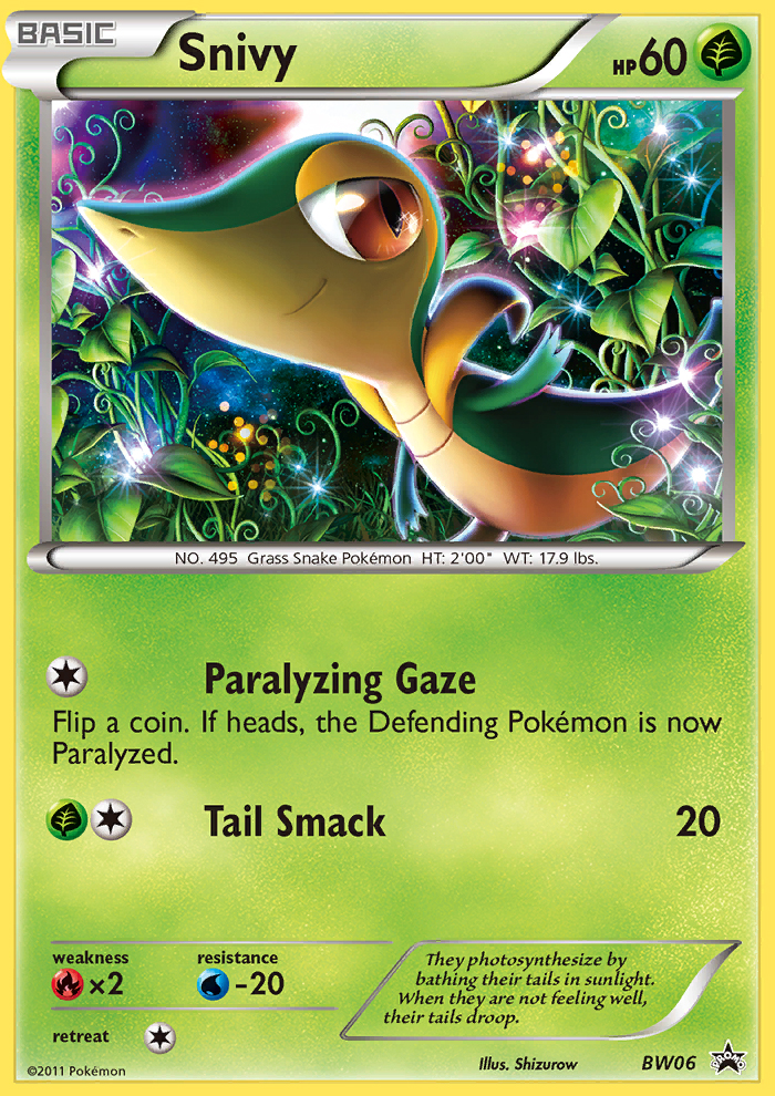 Snivy (BW06) [Black & White: Black Star Promos] | Jack's On Queen