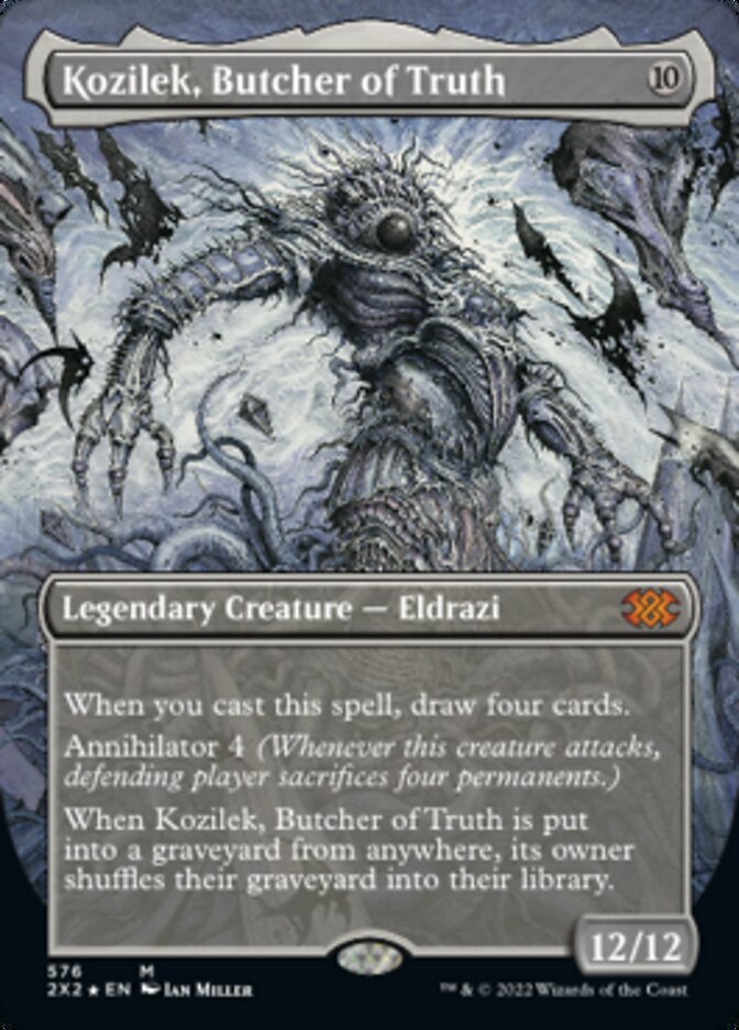 Kozilek, Butcher of Truth (Textured Foil) [Double Masters 2022] | Jack's On Queen