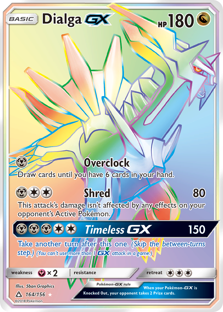 Dialga GX (164/156) [Sun & Moon: Ultra Prism] | Jack's On Queen