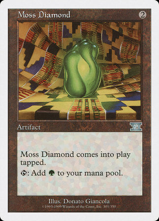 Moss Diamond [Classic Sixth Edition] | Jack's On Queen