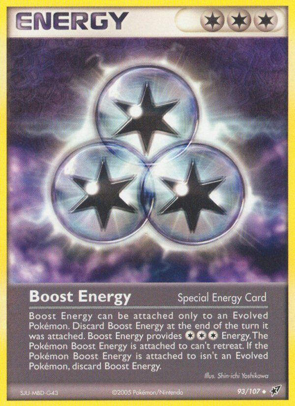 Boost Energy (93/107) [EX: Deoxys] | Jack's On Queen