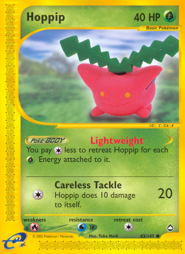 Hoppip (83/147) [Aquapolis] | Jack's On Queen