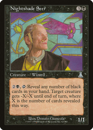 Nightshade Seer [Urza's Destiny] | Jack's On Queen