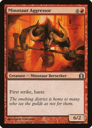 Minotaur Aggressor [Return to Ravnica] | Jack's On Queen