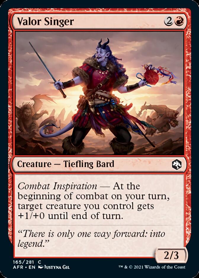 Valor Singer [Dungeons & Dragons: Adventures in the Forgotten Realms] | Jack's On Queen