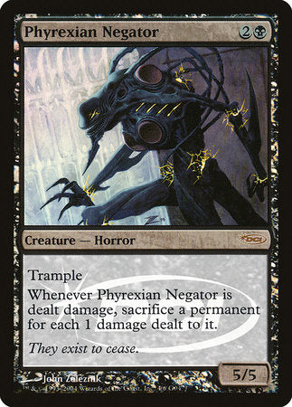 Phyrexian Negator [Judge Gift Cards 2004] | Jack's On Queen