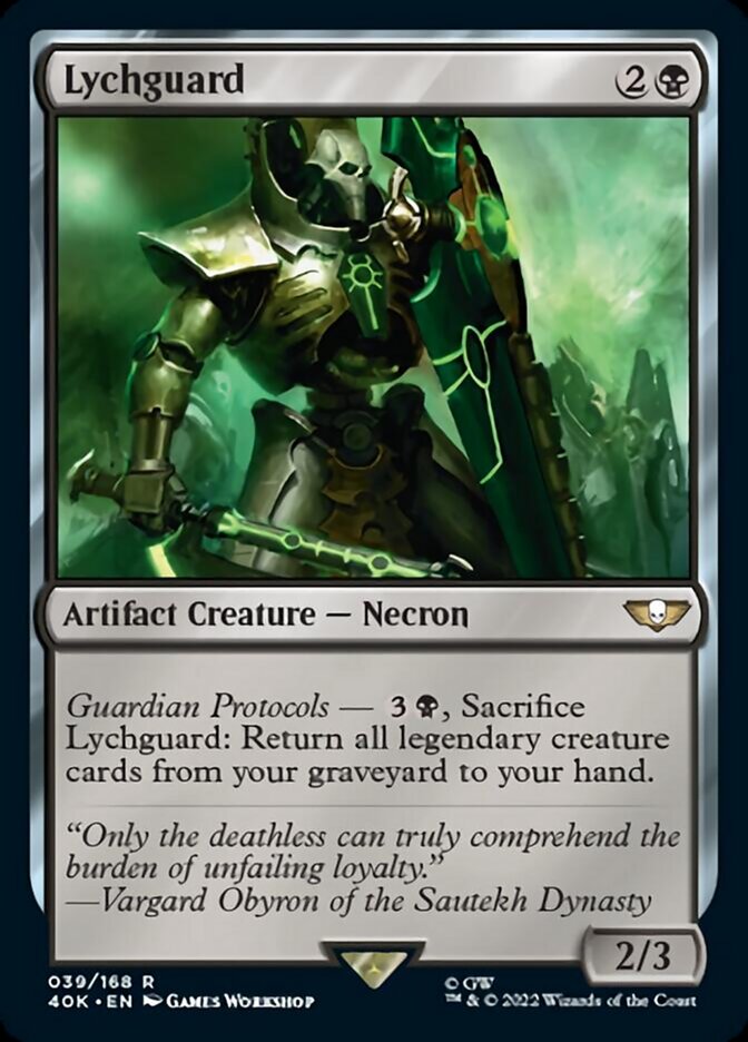 Lychguard (Surge Foil) [Universes Beyond: Warhammer 40,000] | Jack's On Queen