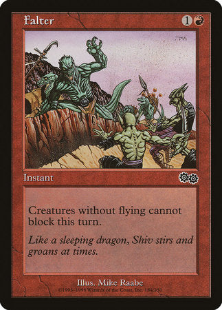 Falter [Urza's Saga] | Jack's On Queen