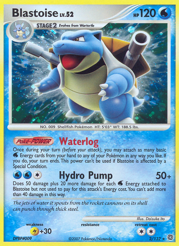 Blastoise (2/132) [Diamond & Pearl: Secret Wonders] | Jack's On Queen