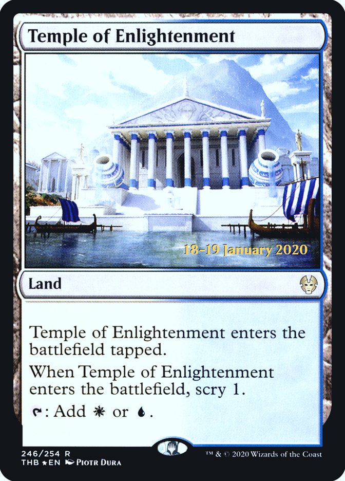 Temple of Enlightenment [Theros Beyond Death Prerelease Promos] | Jack's On Queen