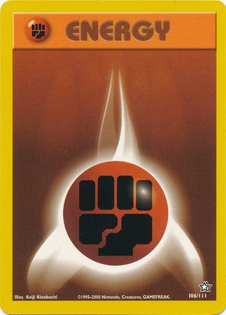 Fighting Energy (106/111) [Neo Genesis Unlimited] | Jack's On Queen
