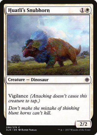 Huatli's Snubhorn [Ixalan] | Jack's On Queen