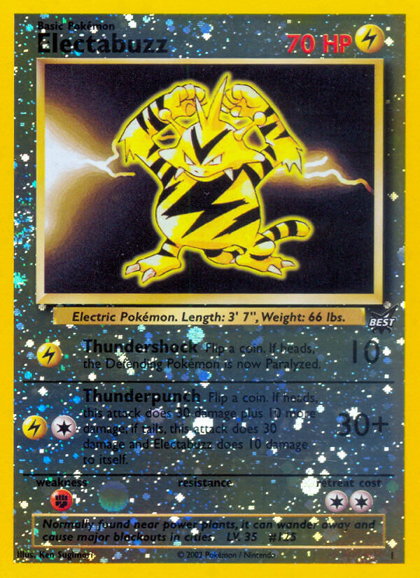 Electabuzz (1) [Best of Promos] | Jack's On Queen