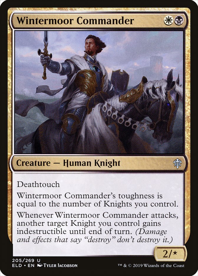 Wintermoor Commander [Throne of Eldraine] | Jack's On Queen