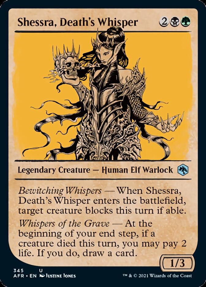 Shessra, Death's Whisper (Showcase) [Dungeons & Dragons: Adventures in the Forgotten Realms] | Jack's On Queen
