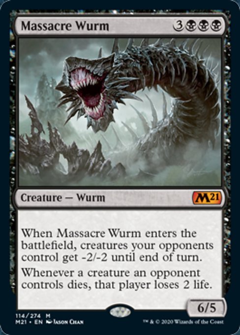 Massacre Wurm [Core Set 2021] | Jack's On Queen