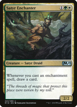 Satyr Enchanter [Core Set 2019] | Jack's On Queen