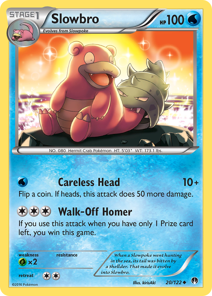 Slowbro (20/122) [XY: BREAKpoint] | Jack's On Queen