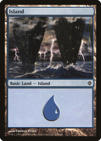 Island (235) [Rise of the Eldrazi] | Jack's On Queen