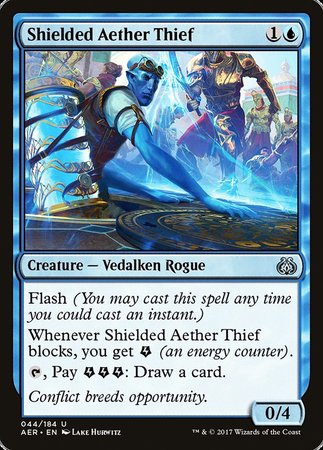 Shielded Aether Thief [Aether Revolt] | Jack's On Queen