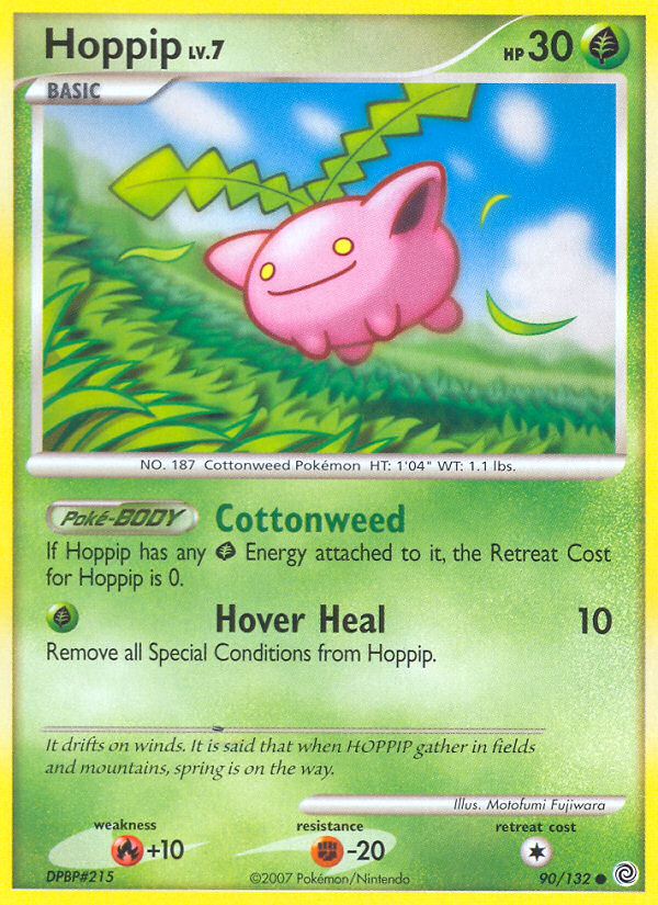 Hoppip (90/132) [Diamond & Pearl: Secret Wonders] | Jack's On Queen